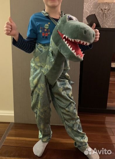 Костюм динозавра детский h&m