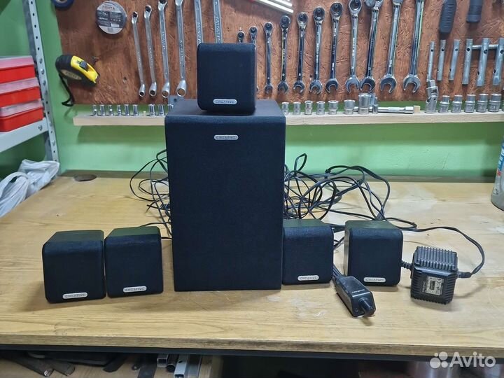 Акустические колонки 5.1 Creative
