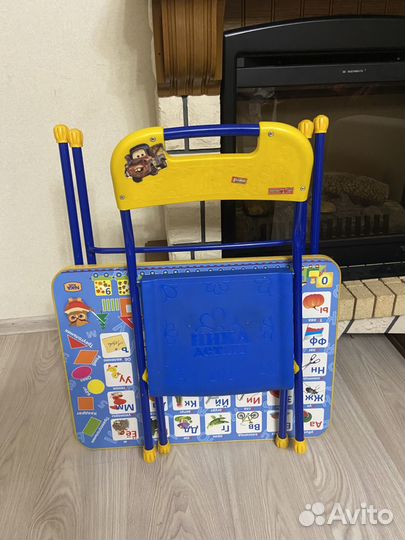 Детский стол и стул складной