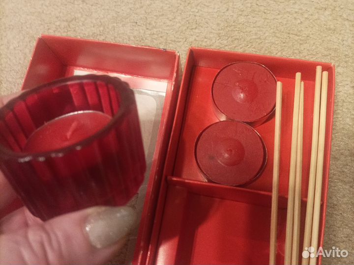 Подарочный набор свечей с благовониями