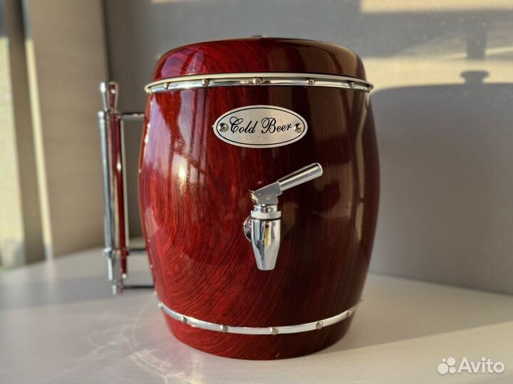 Декоративная бочка - охладитель для напитков