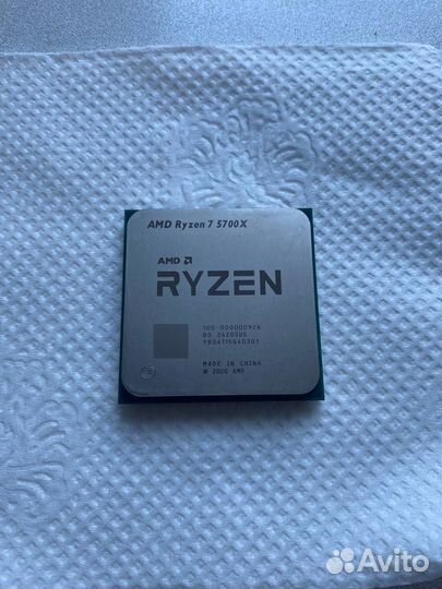 Процессор AMD ryzen 7 5700X новый