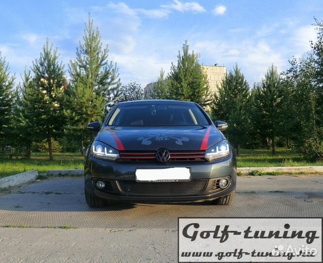 Golf 6 Фары LEDriving Xenarc Edition GTI ксенон