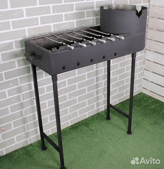 Мангал с подказанником
