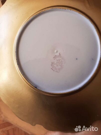 Блюдо антикарное настенное