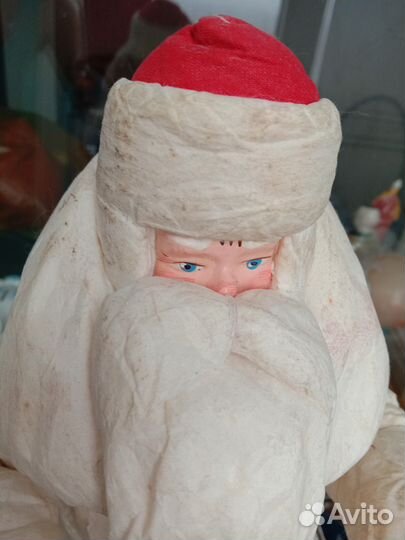 Дед мороз папье маше СССР