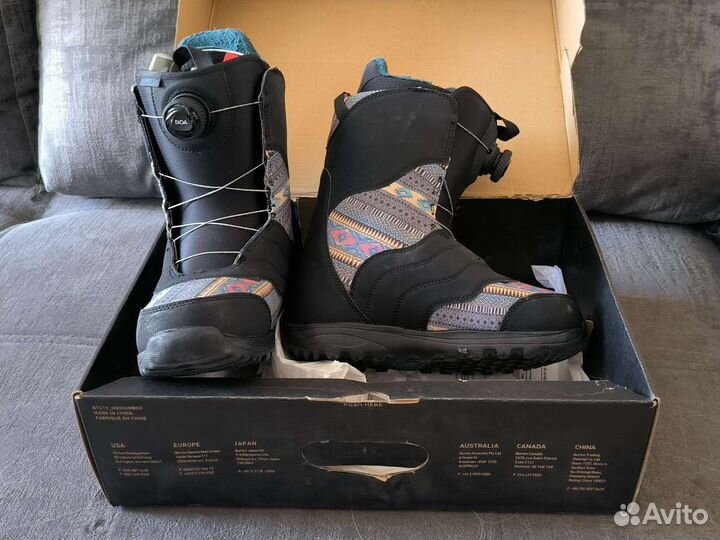 Ботинки для сноуборда burton mint BOA