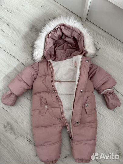 Зимний комбинезон для девочки