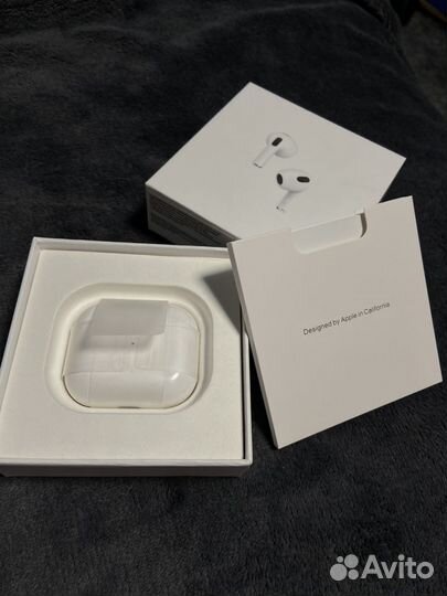 Беспроводные наушники apple airpods 3