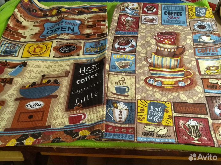 Кухонные барные полотенца Кофе