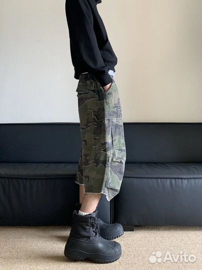 Шорты camo cargo army shorts