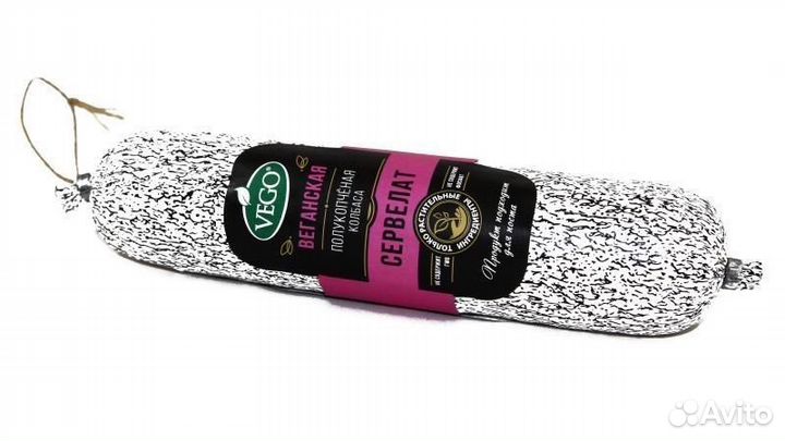 Вегетарианская колбаса, сосиски продукция Vego