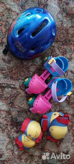 Детские ролики и защита