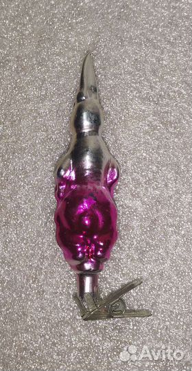 Заяц франт СССР стекло