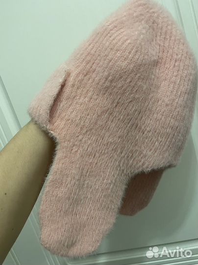 Шапка ушанка женская