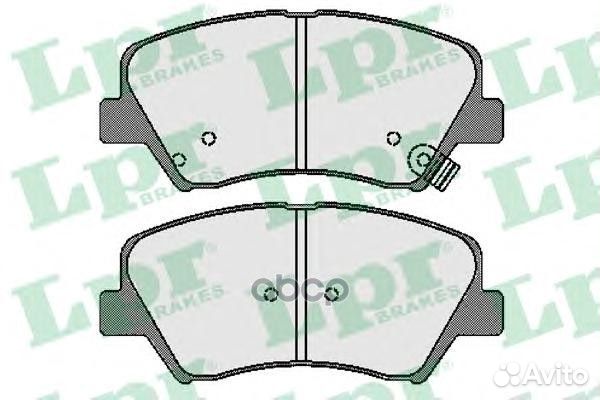 05P1744 Колодки тормозные hyundai solaris 10/K