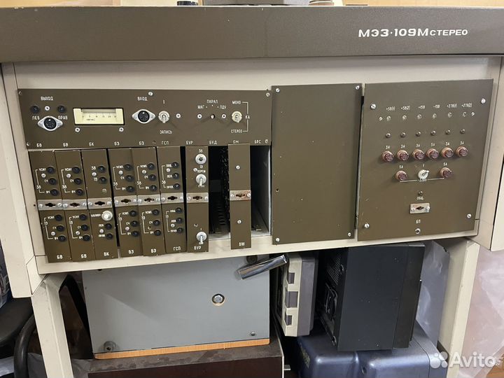 Катушечный магнитофон мэз-109