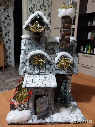 Новогодняя поделка в школу и детский сад