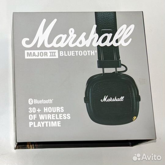Коробка упаковка от наушников Marshall Major III