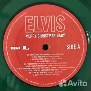 Виниловая пластинка Elvis Presley merry christmas