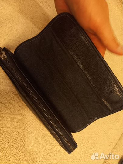 Мужской кожаный эко кожа polo