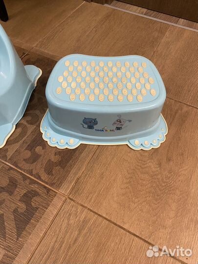 Подставка для ног детская, горшок