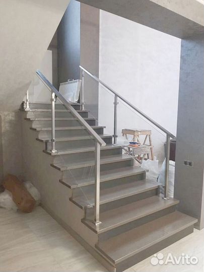 Ограждения, перила лестниц из нержавейки