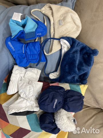 Шапка Reima, Kerry, пинетки Huppa