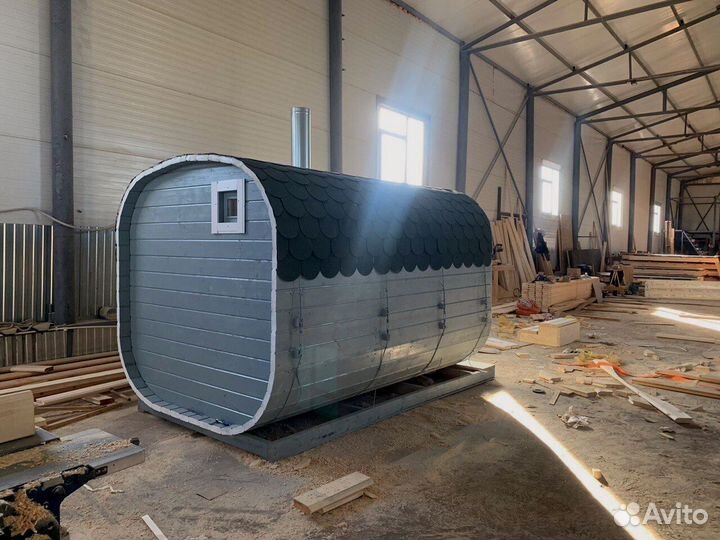 Баня-бочка с доставкой