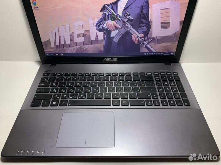 Игровой ноутбук Asus i3/8gb/2видеокарты/500gb