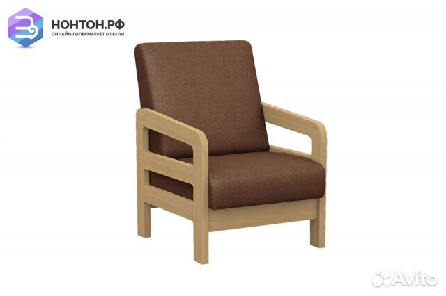 Кресло Вега-34 коричневое