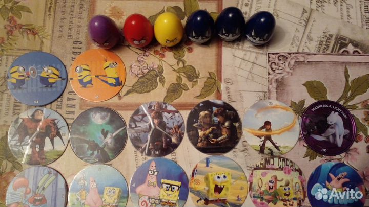 Фишки Чипикао и Треснутые яйца Дикси