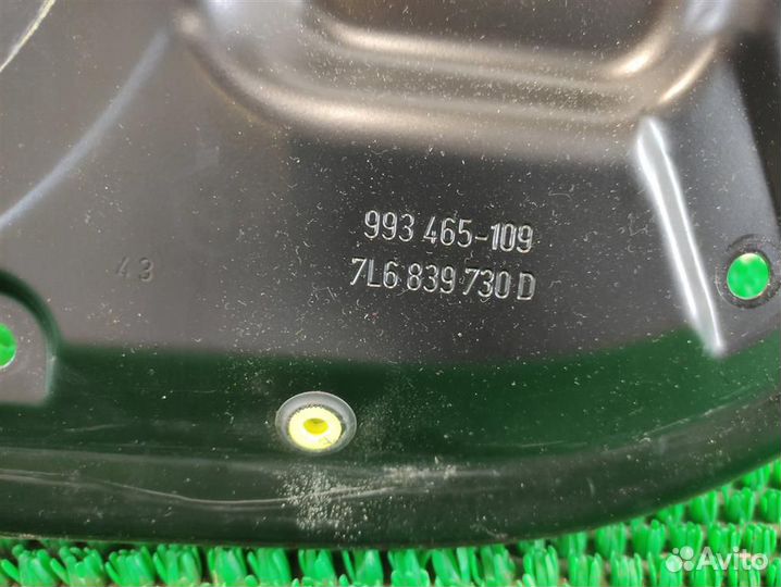 Карта двери volkswagen Touareg (7L) 2007