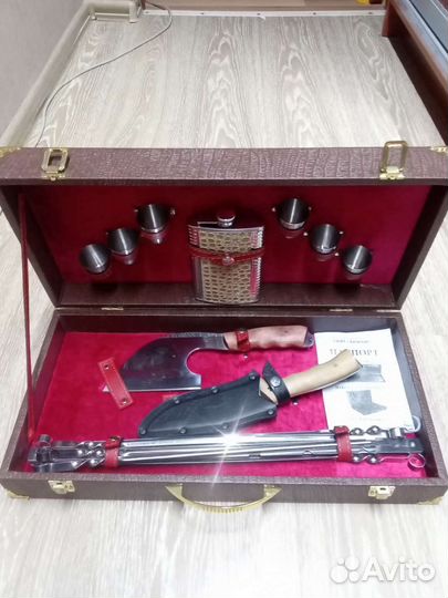 Мужской подарочный набор для шашлыков