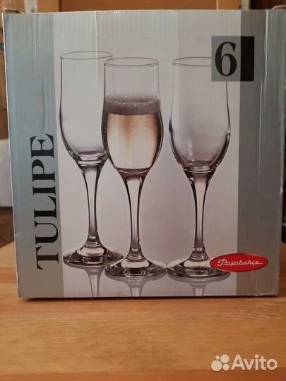 Фужеры-6шт