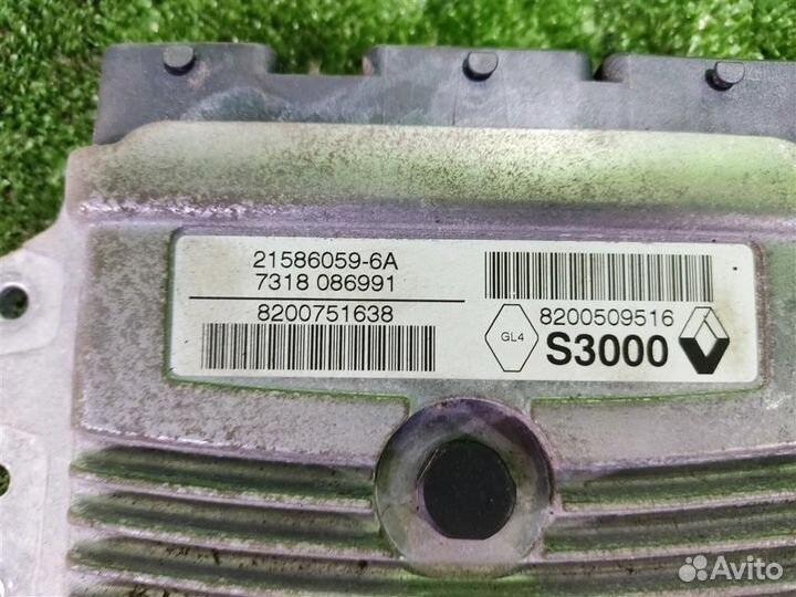 Блок управления двс Renault Scenic 2 (JM) 2008