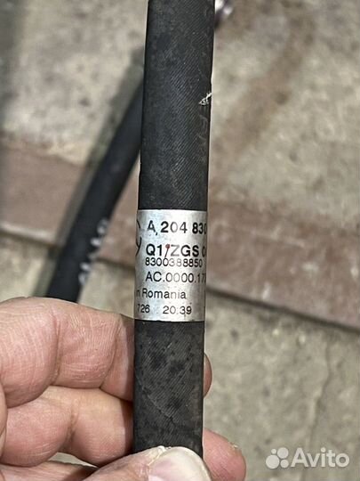 Трубка радиатора кондиционера Mercedes w204