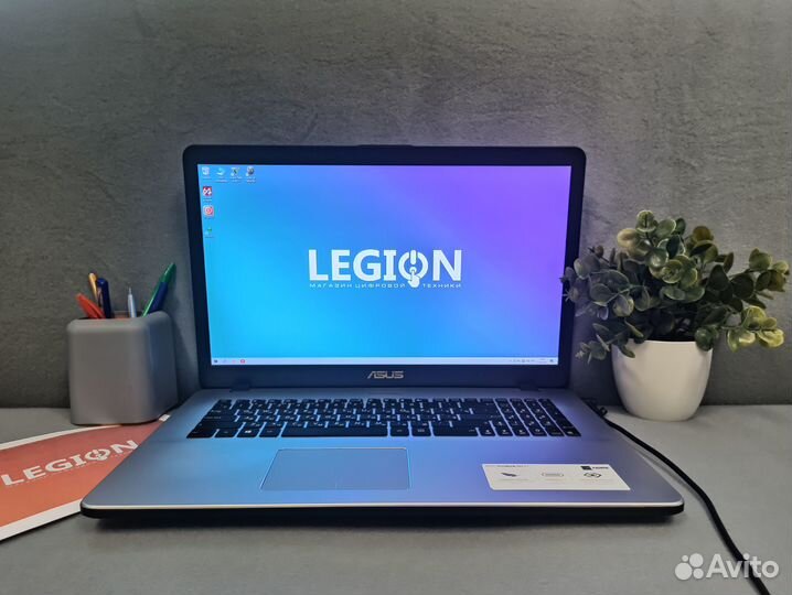 Ноутбук asus/i7 7500U/8GB/GTX1050/SSD+HDD