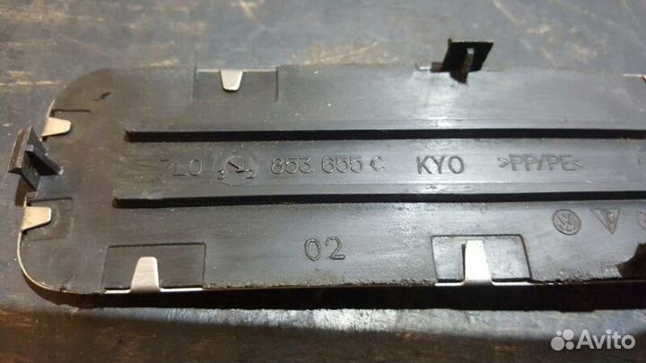 Накладка порога внутренняя передняя Porsche