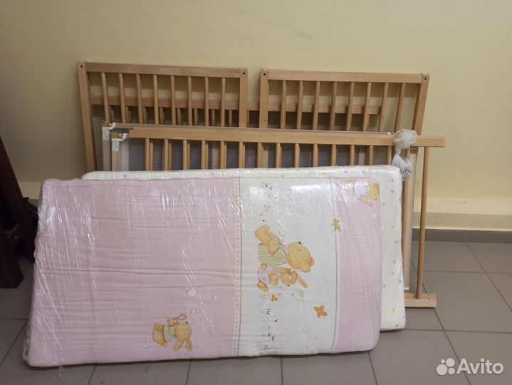 Кроватки детские 120/60 2 штуки