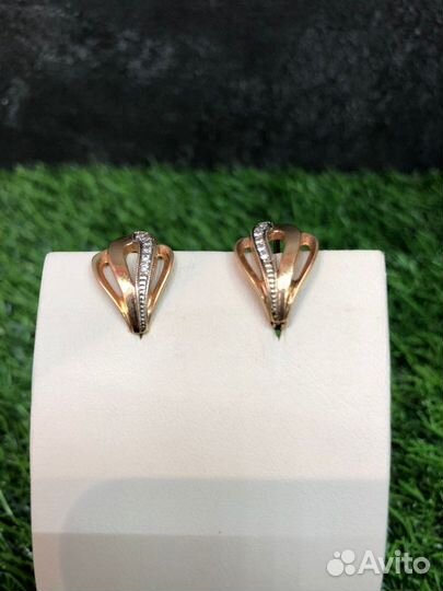 Серьги 585 пробы