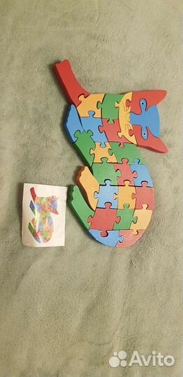 Деревянные пазлы