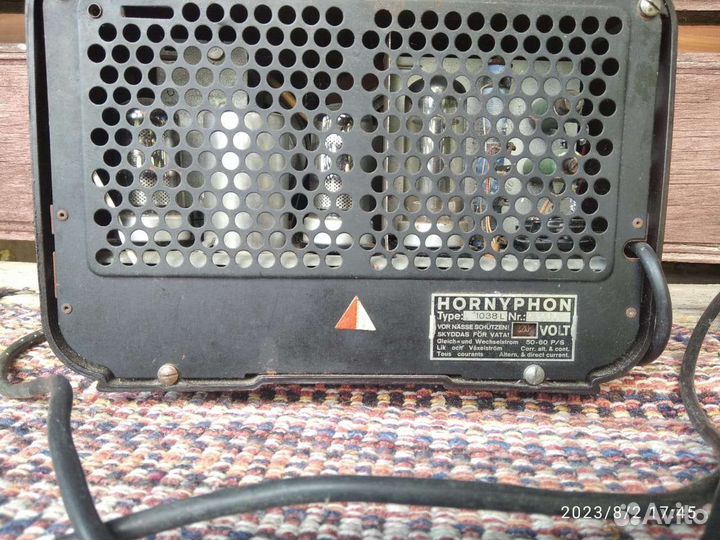 Радиоприемник Hornyphon,1942г
