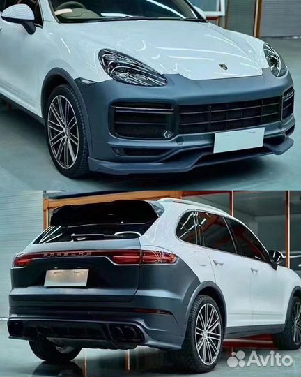 Обвес рестайлинг Porsche Cayenne 958 в E3 2022