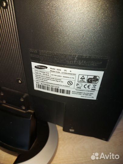 Монитор Samsung SyncMaster 920N