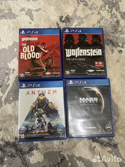 Игры на ps4 диски