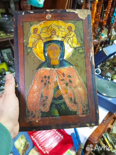 Старинная икона Параскевья Пятница