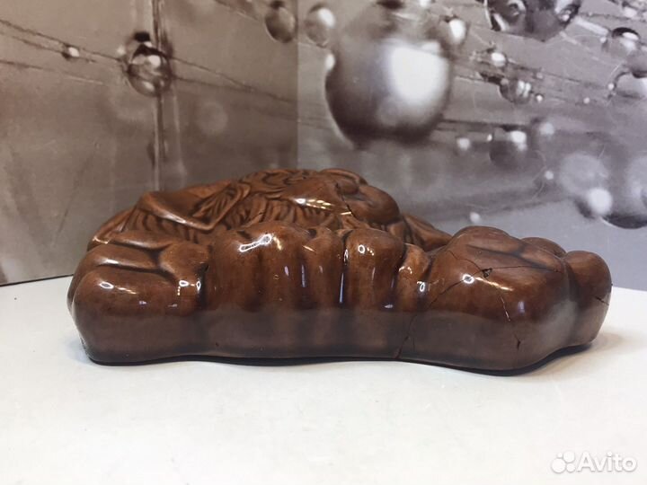 Керамический львенок/Трещины