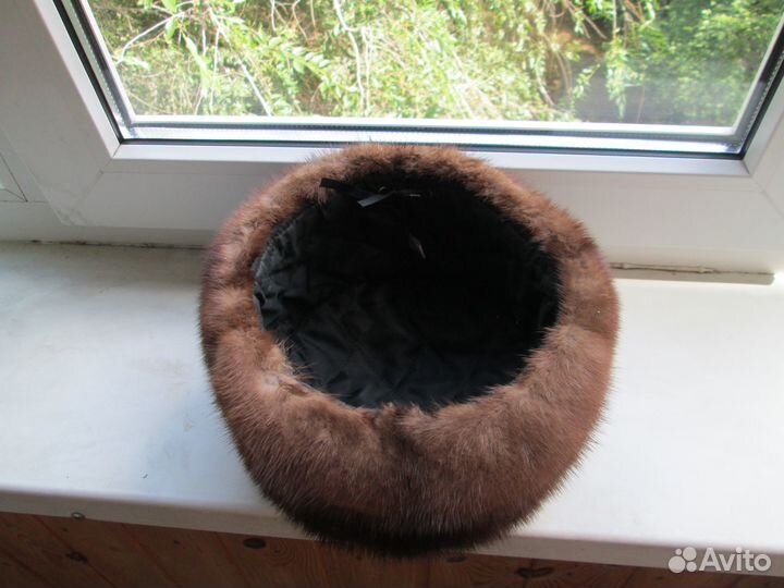 Норковая шапка мужская