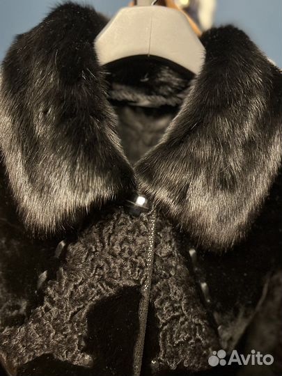 Шуба мутоновая 44р